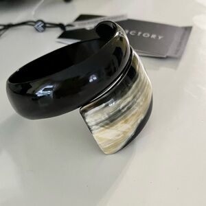 Black and Cream Bangle